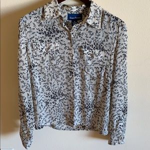 EUC Evan Picone top Sz M